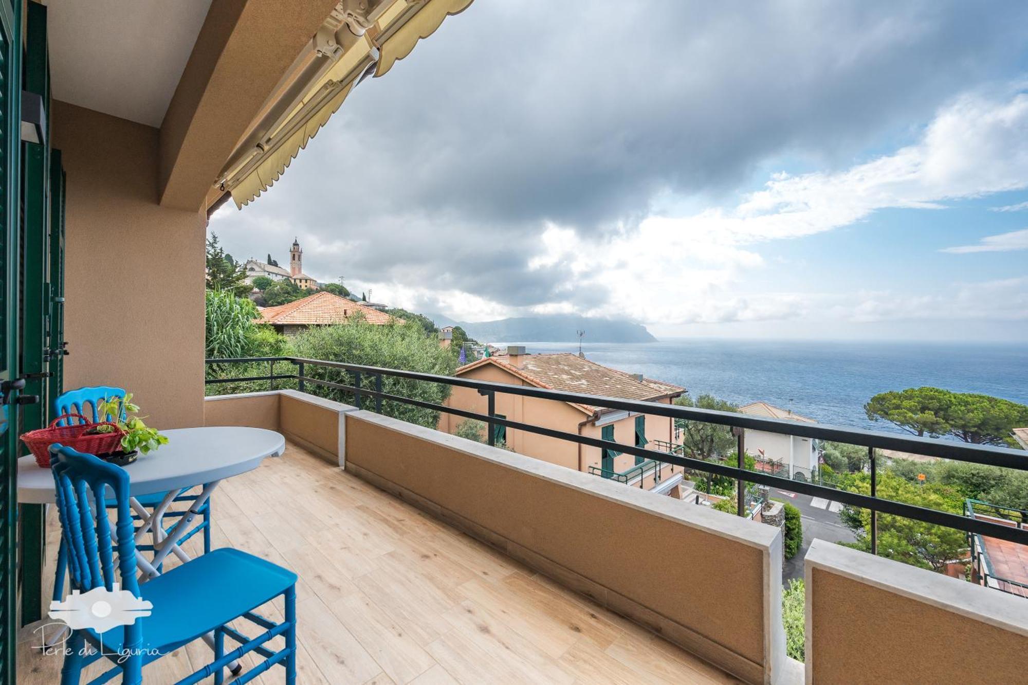 Alba E Tramonto Villa Pieve Ligure Eksteriør billede